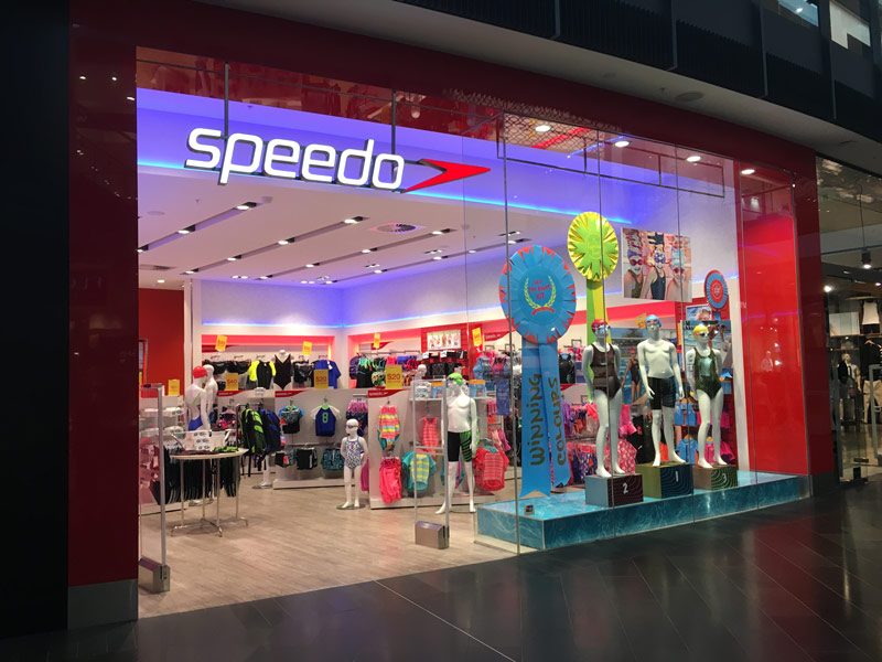 Visual Merchandising for Speedo by Paperazzi Design Studio